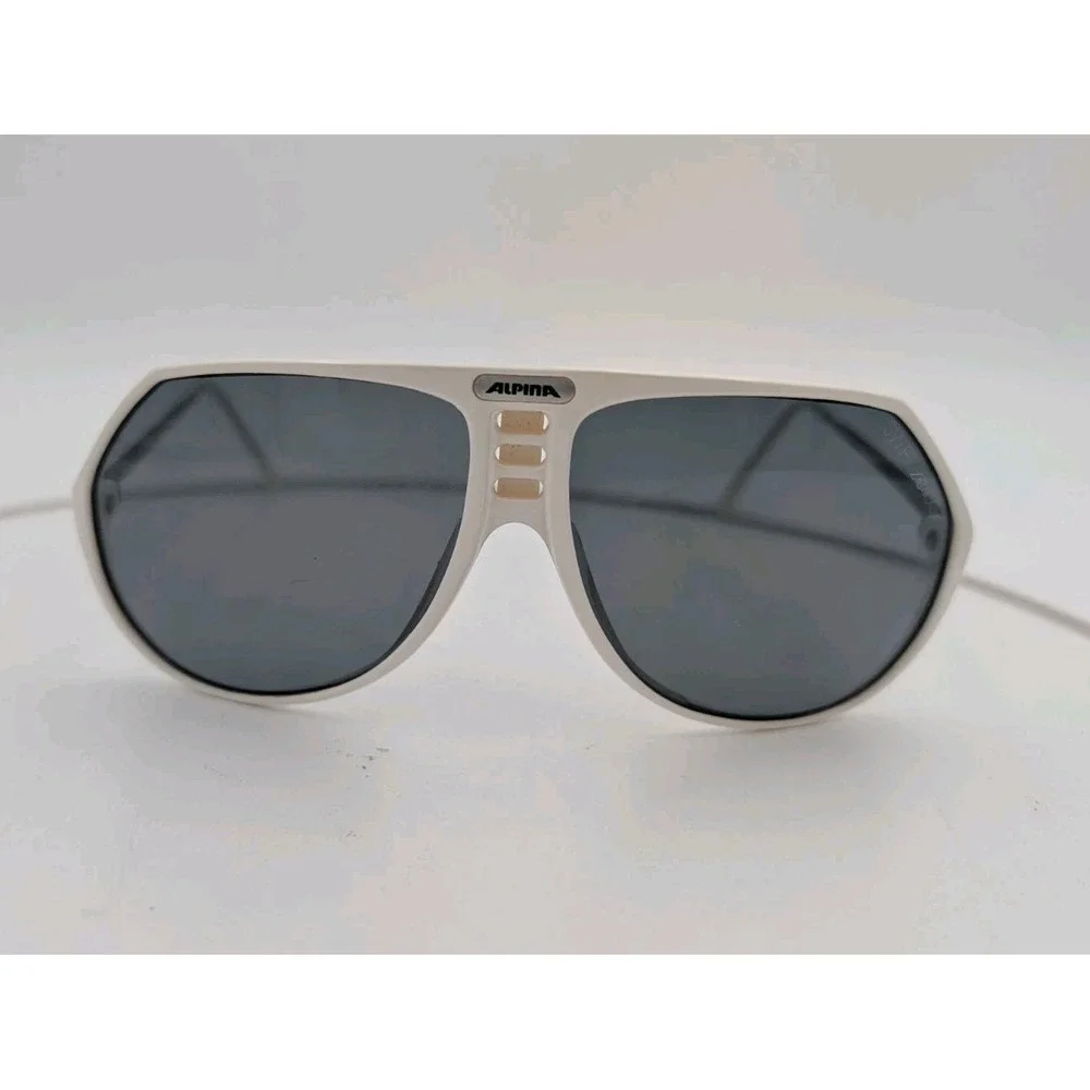 Alpina Vintage White Sport Sunglasses SWIFT A400 POL Made in‎ W Germany